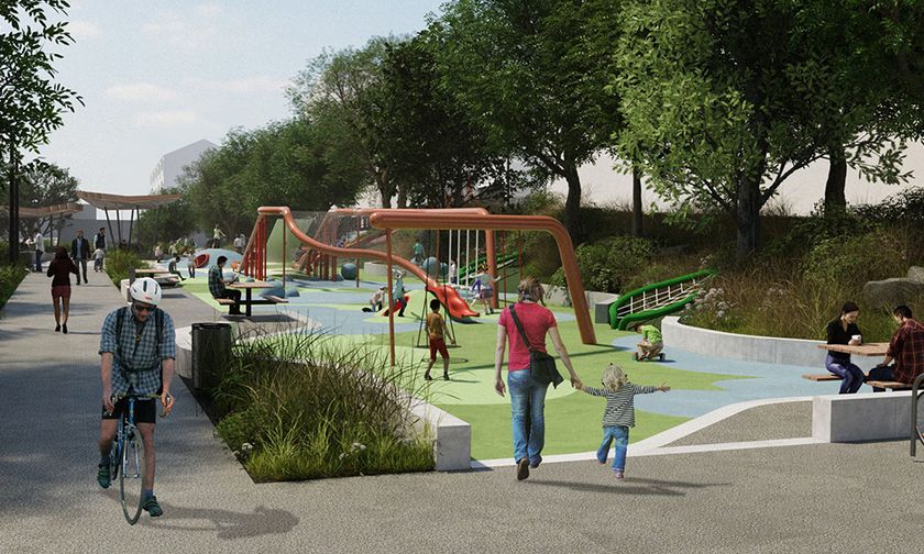 Supporting this transformative public realm project with cost expertise and tech innovation